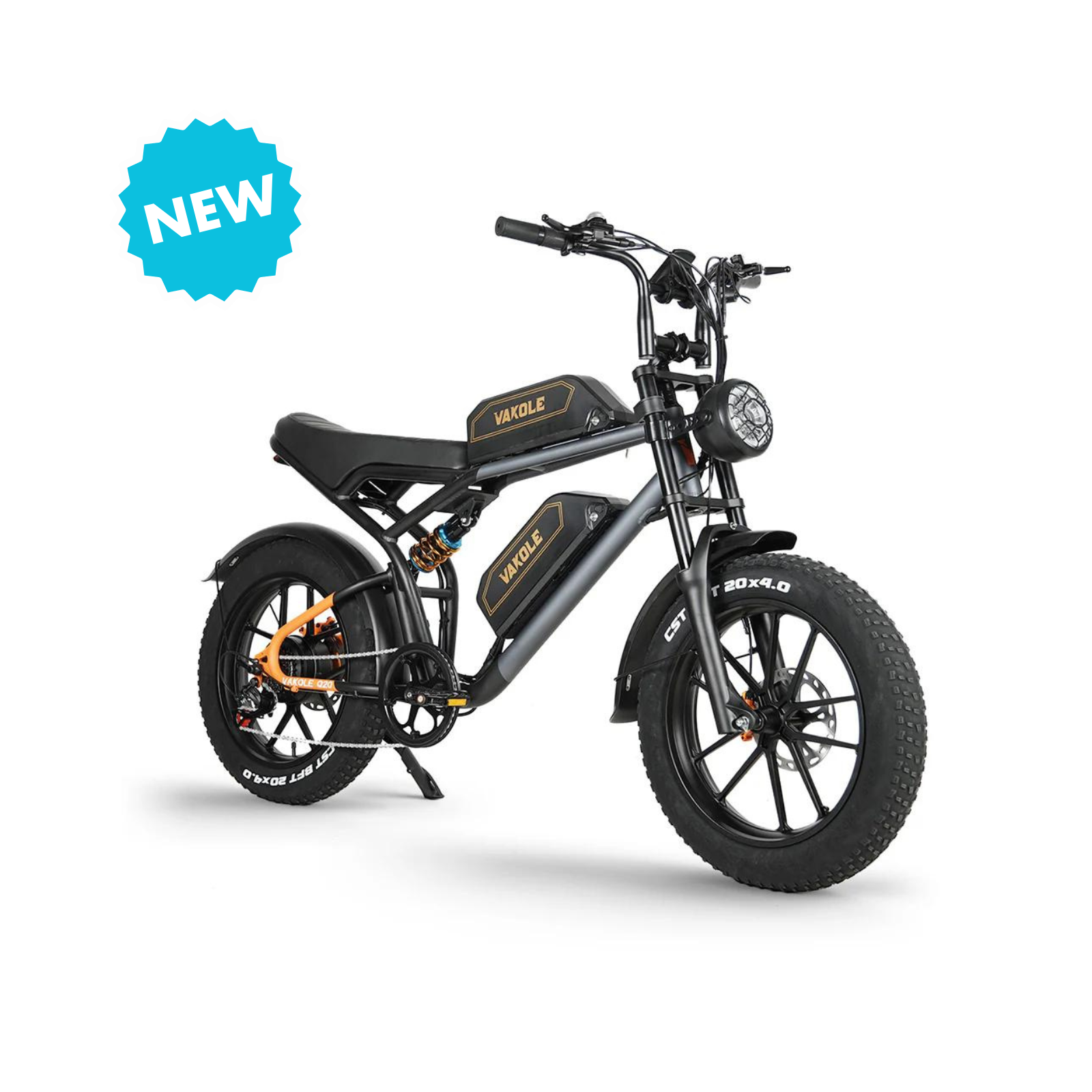 Fat bike électrique VAKOLE Q20 Puissant, polyvalent, toutterrain