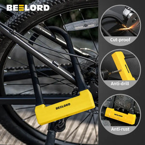 Antivol Vélo Électrique en U | Antivol De Vélo en Forme De U | RIDETRIC