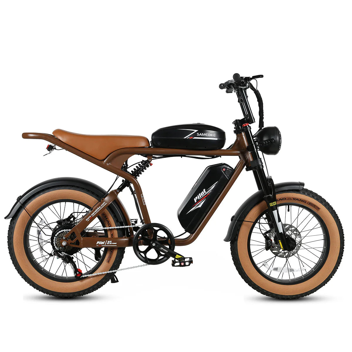 Fat Bike Électrique SAMEBIKE M20-III | 1000W |  homologué pour la Route | Haute Performance