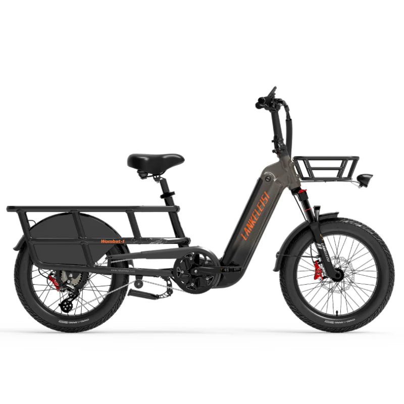 LANKELEISI Wombat-1 : Vélo Cargo Électrique 1000W avec Capteur de Couple
