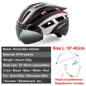 Casque De Scooter Rétro-Éclairé | Casque De Trottinette | RIDETRIC