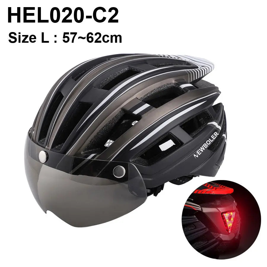 Casque De Scooter Rétro-Éclairé | Casque De Trottinette | RIDETRIC