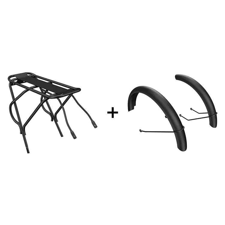 Garde-Boue Et Porte-Bagages Arrière Pour Vélo | RIDETRIC