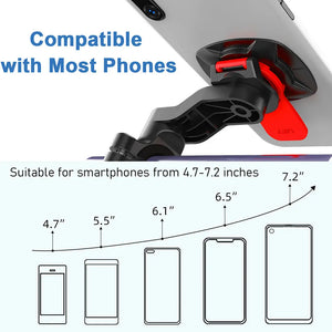 Support de Téléphone Portable Universel pour Vélo ou Moto avec Adaptateur - RIDETRIC