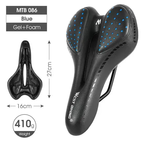 Selle de shop vélo ergonomique