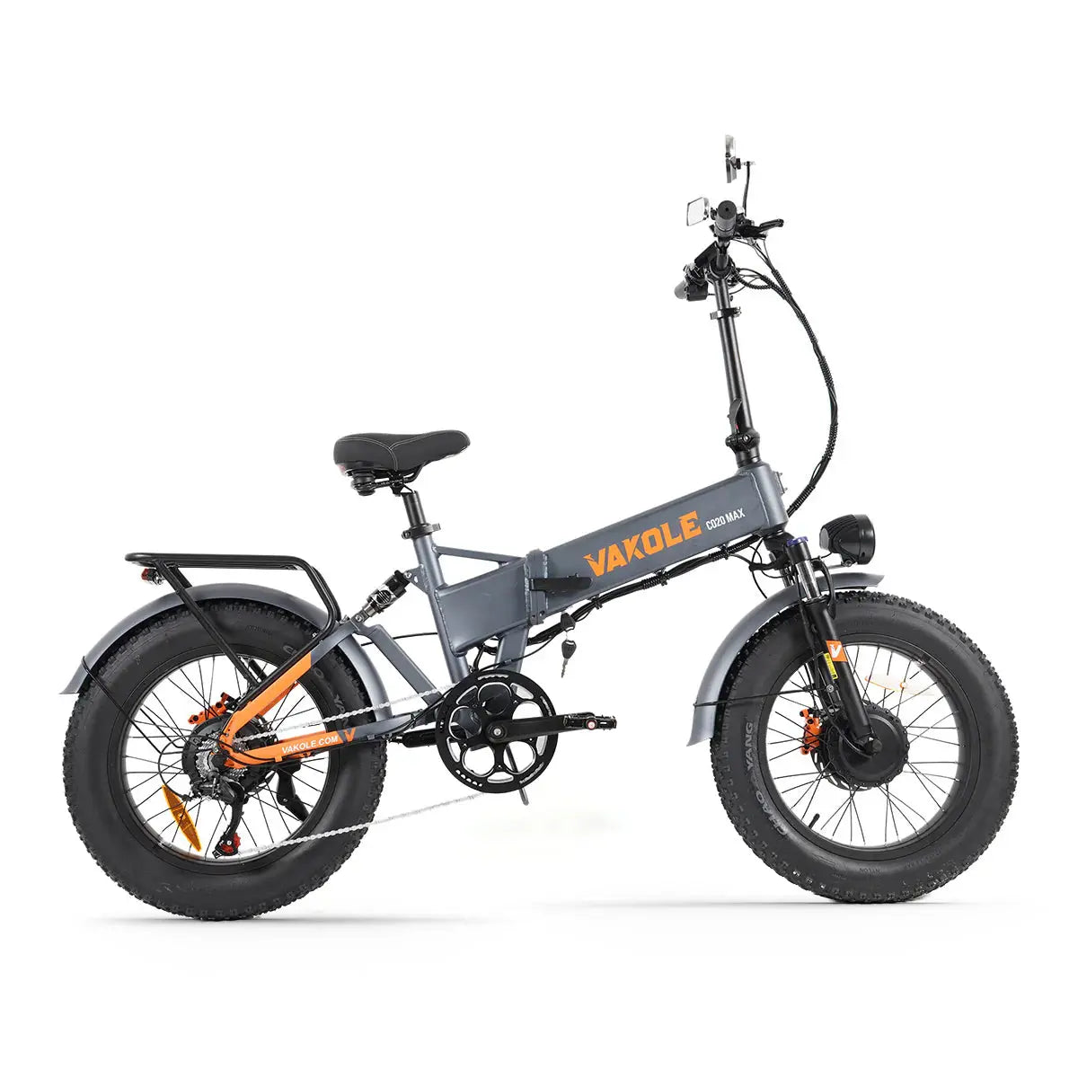 VAKOLE CO20 MAX Fat Bike Électrique Pliant avec Bimoteur