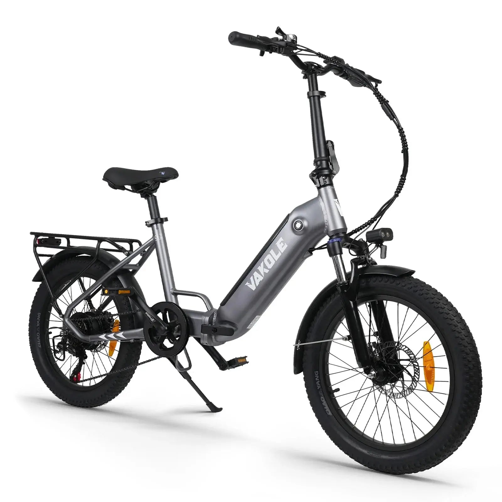 Vélo Électrique Pliant VAKOLE VT4 | 250W 36V 13Ah Batterie
