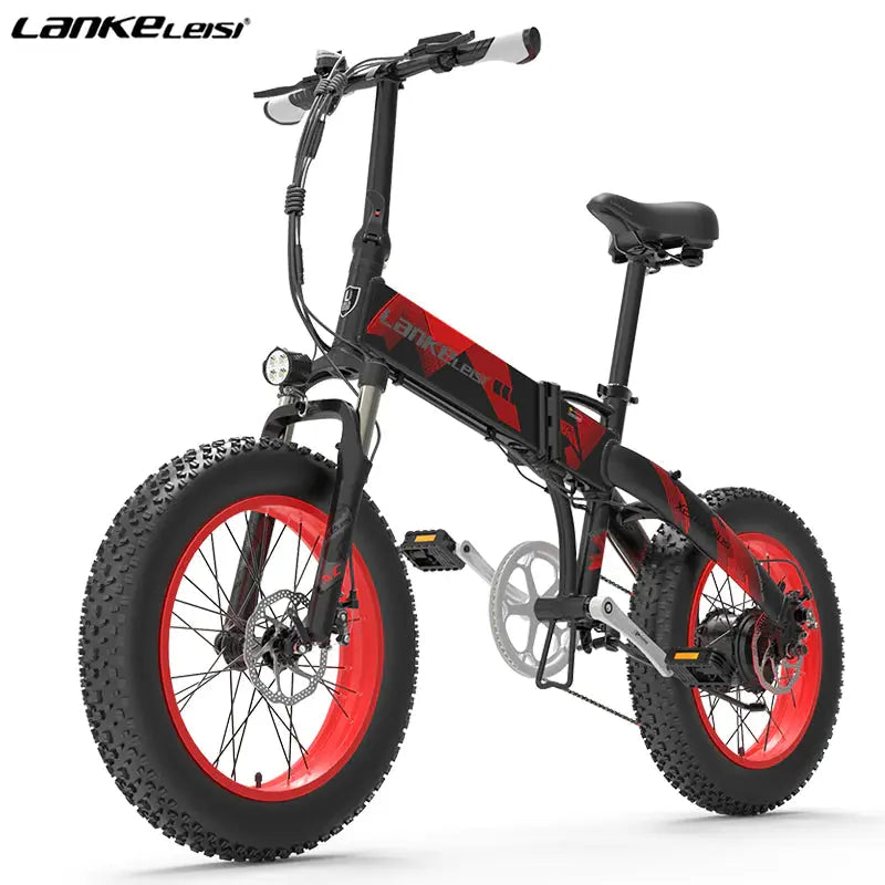 Fat Bike Électrique Pliant LANKELEISI X2000 Plus