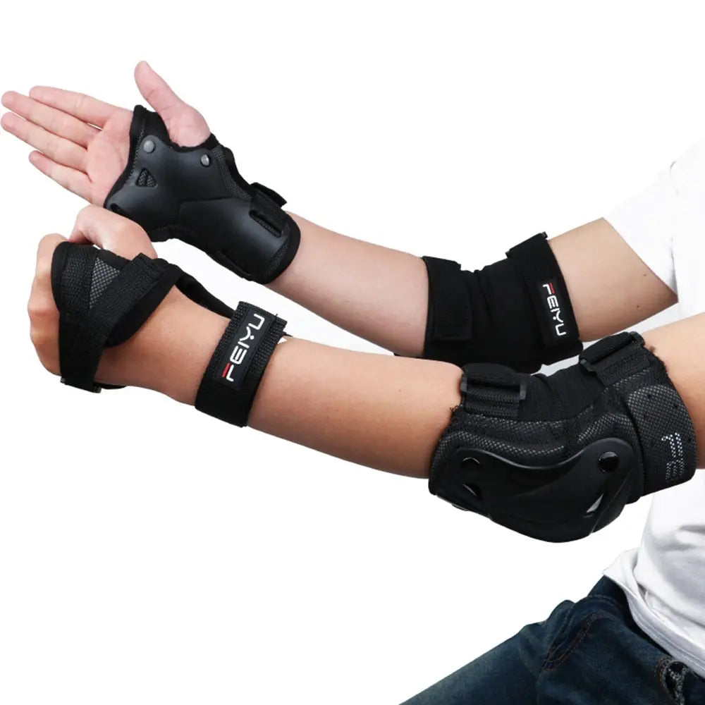 Pack de 6 équipements de protection(Coudières, poignets...) - RIDETRIC