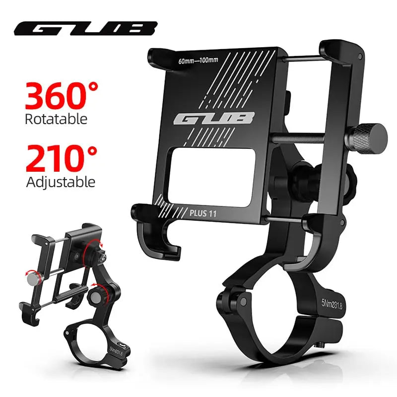 Support de téléphone rotatif et réglable pour guidon vélo électrique - RIDETRIC