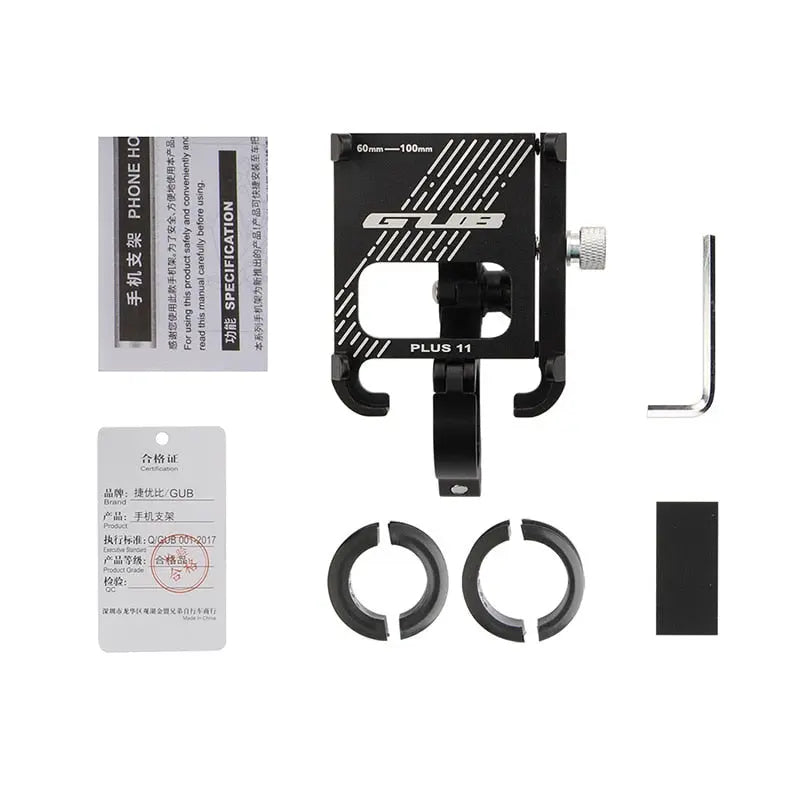 Support de téléphone rotatif et réglable pour guidon vélo électrique - RIDETRIC
