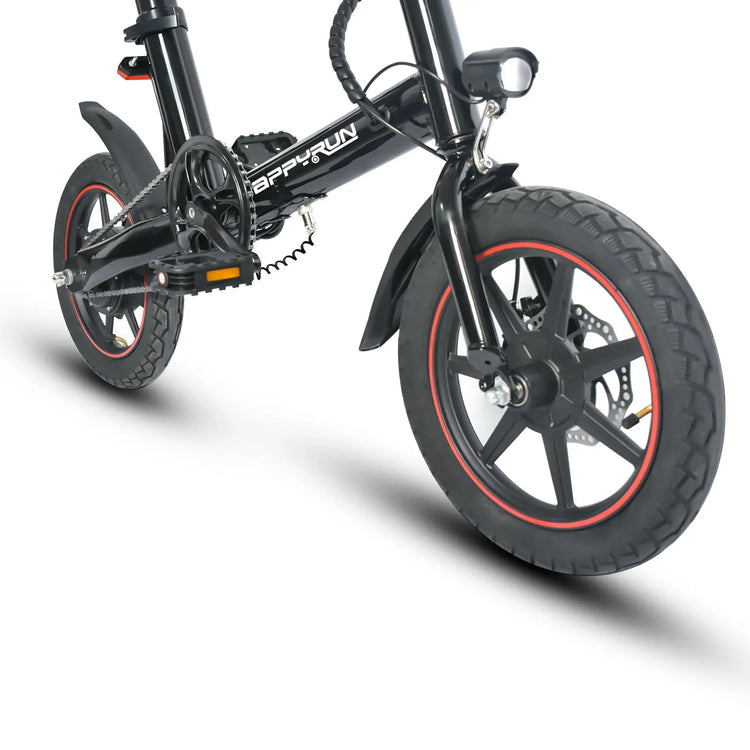 vélo électrique pliant 14 pouces gros pneu