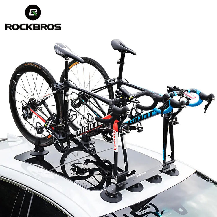 Porte-Vélo à Ventouse pour Toit de Voiture - RIDETRIC