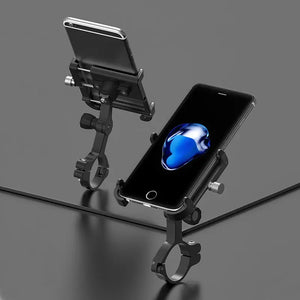 Support de téléphone rotatif et réglable pour guidon vélo électrique - RIDETRIC