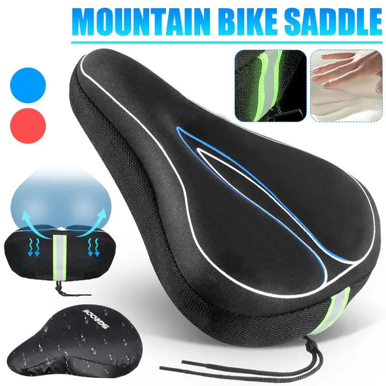 Housse de selle de vélo en gel 