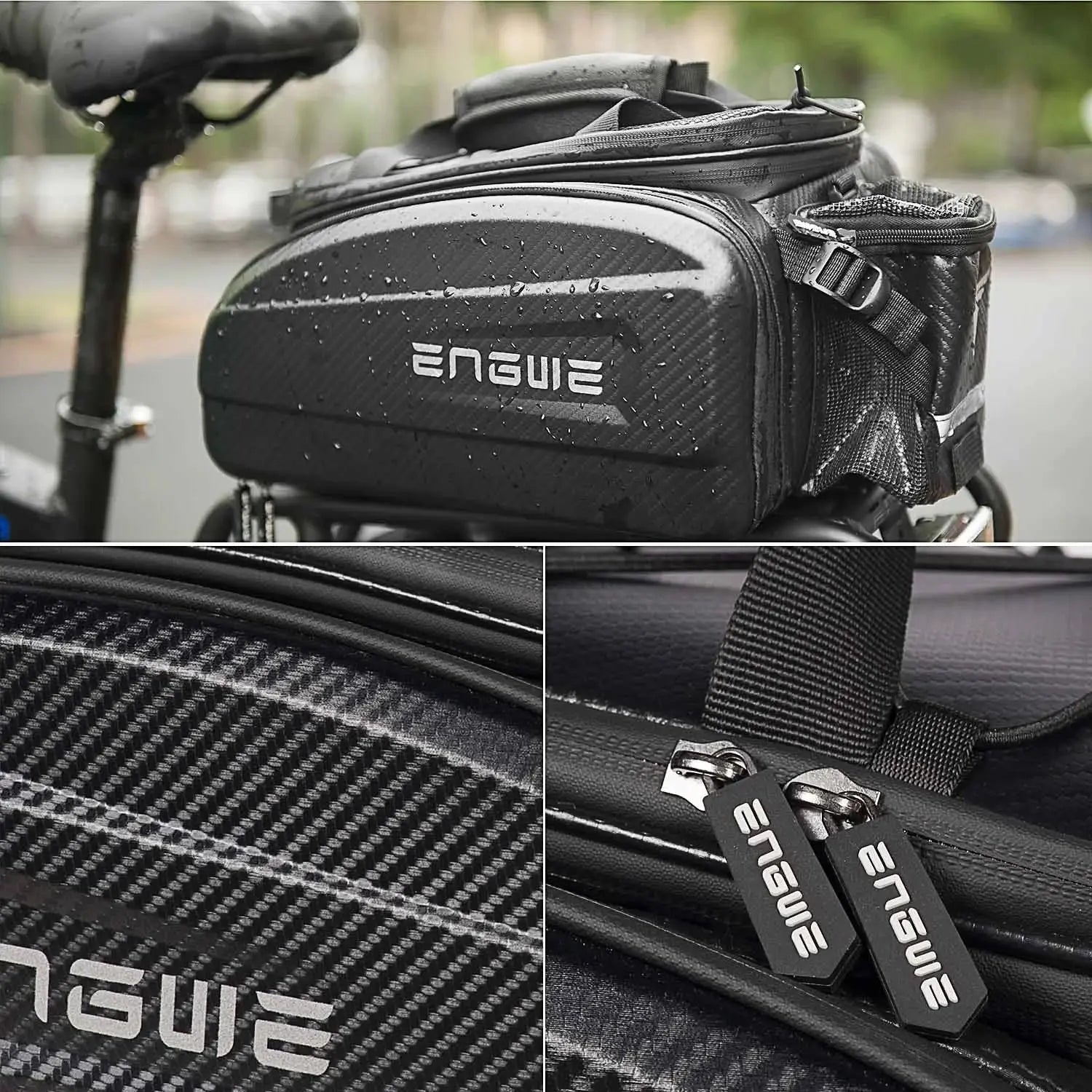 ENGWE Sacoche porte-vélos étanche - Capacité (17-35L) exemple