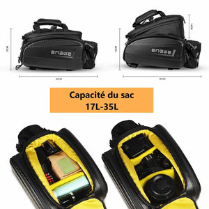 ENGWE Sacoche porte-vélos étanche - Capacité (17-35L) détails