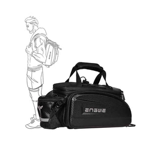 ENGWE Sacoche porte-vélos étanche - Capacité (17-35L) taille réelle